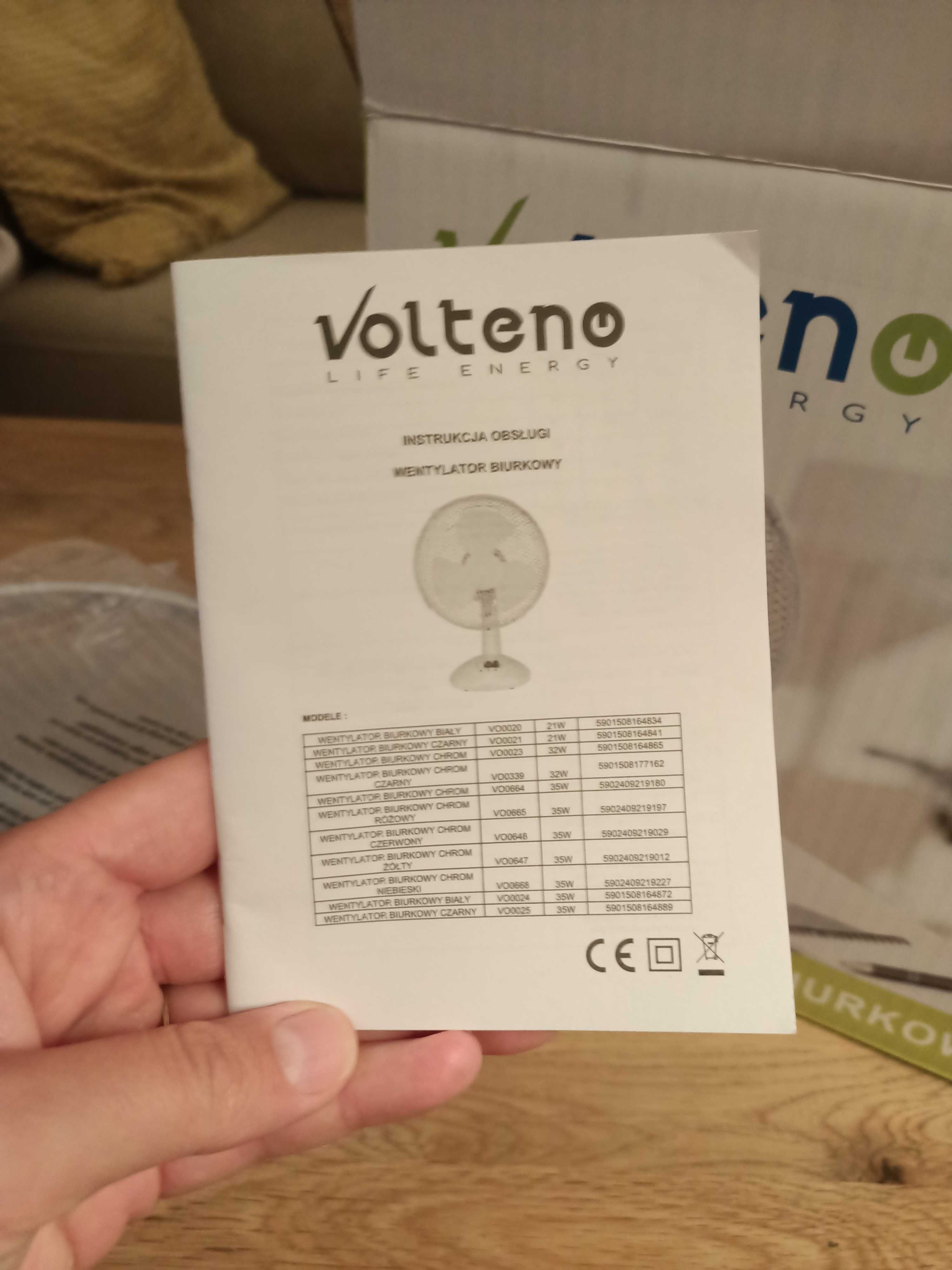 Wentylator biurkowy Volteno VO0020