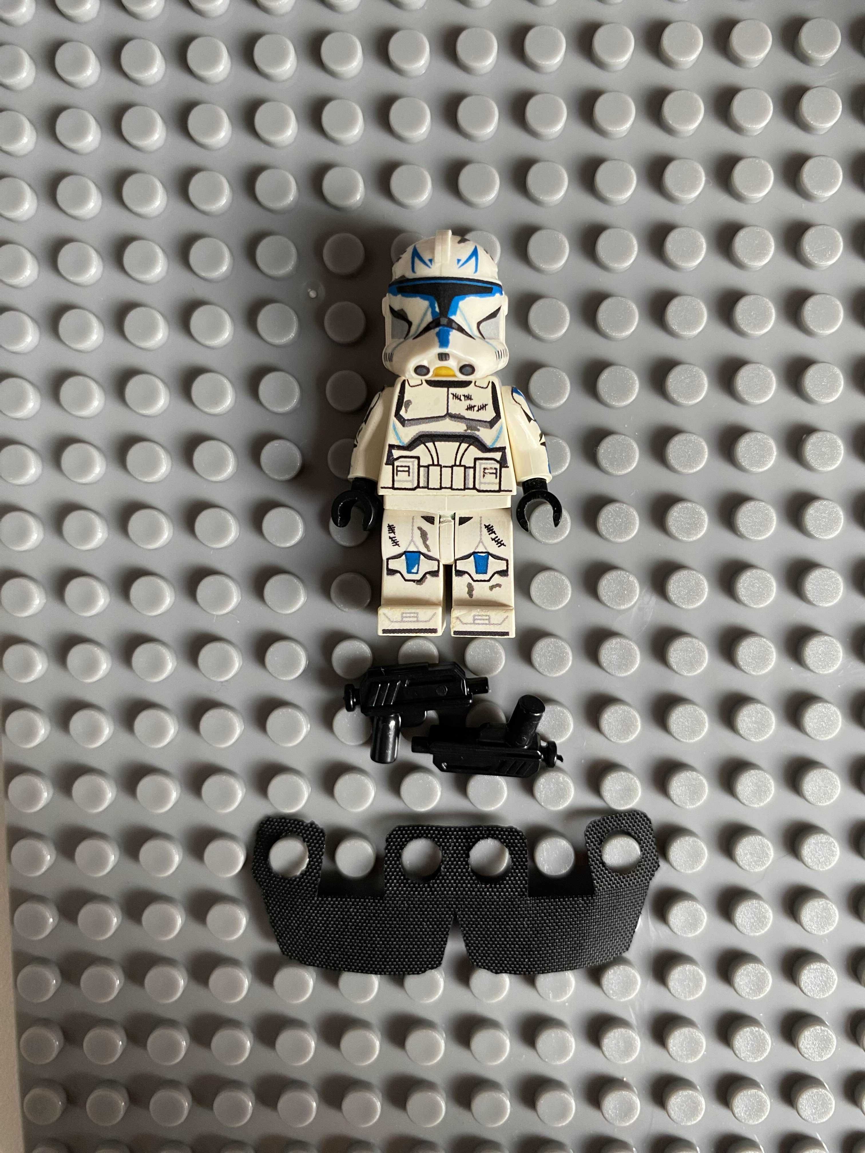 LEGO Star Wars Custom Clone Klon Captain Rex Battle Scared 501st
