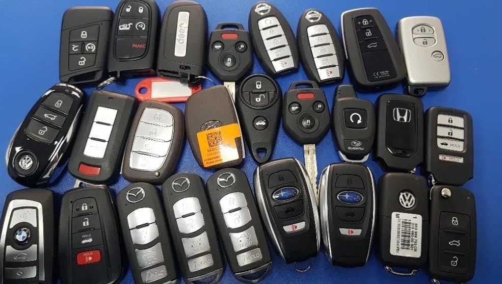 Виготовлення автомобільних ключів  та ключ-карт ключі  в наявності.