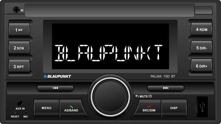 BLAUPUNKT PALMA 190 BT Radio samochodowe Bluetooth