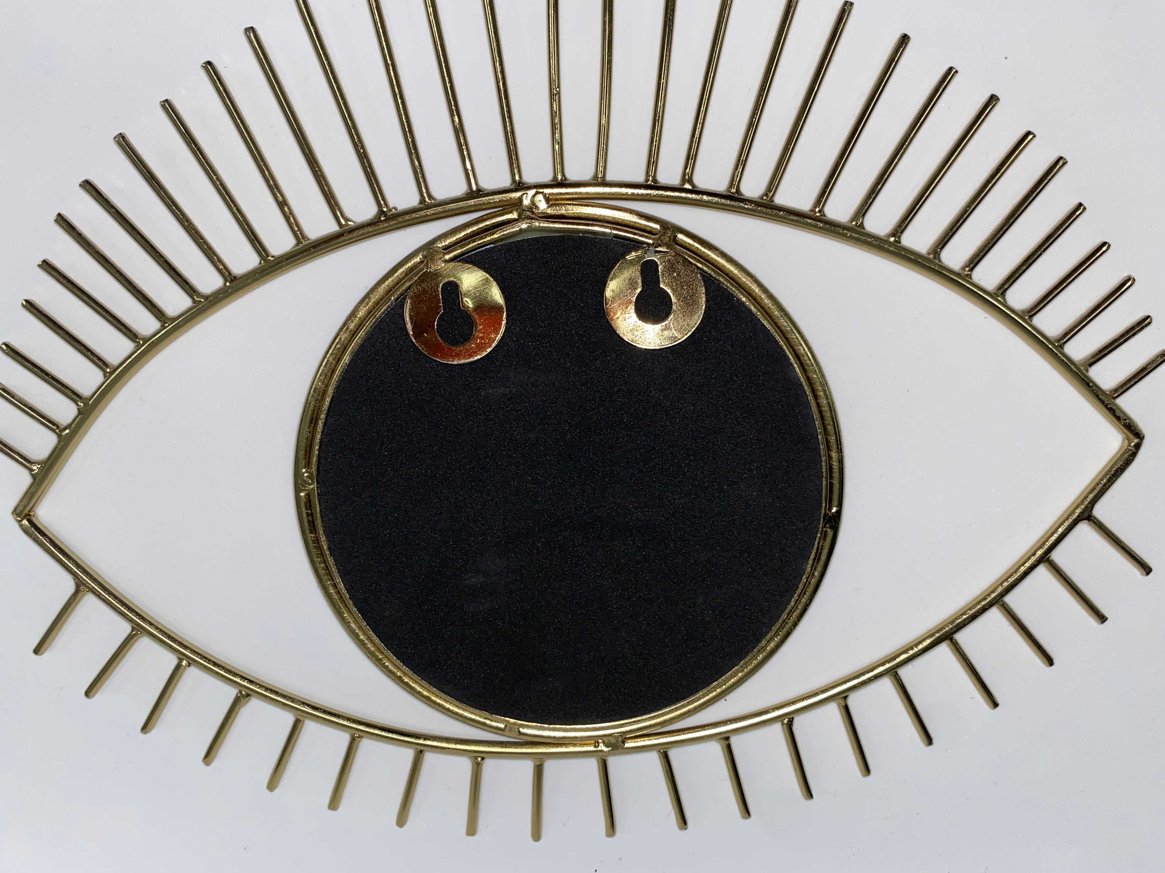 H&m home lustro oko lusterko złote metal vintage