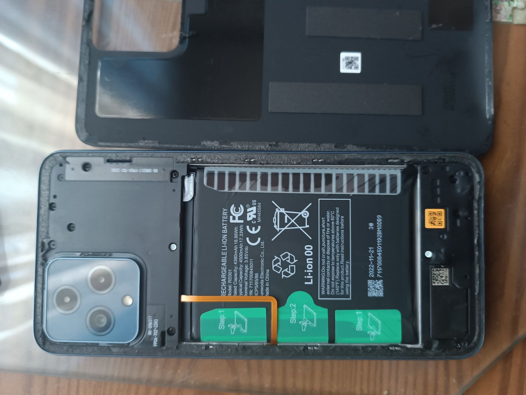 t mobile revvl 6  4/128 під заміну екрана
