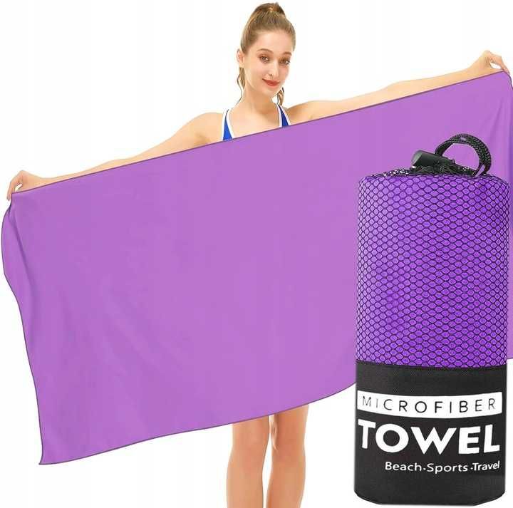 Ręcznik z mikrofibry szybkoschnący na siłownię, basen, plażę 76X152CM