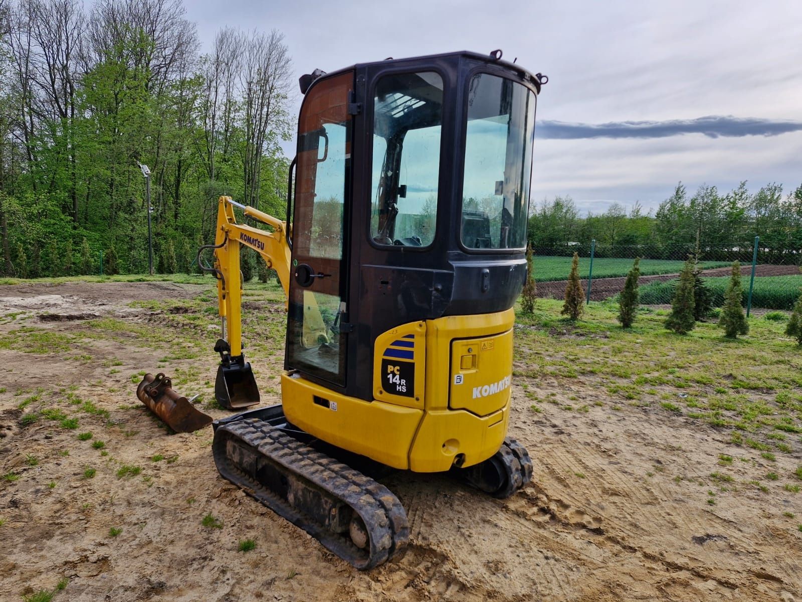 Minikoparka komatsu Pc 14 super stan 2012r