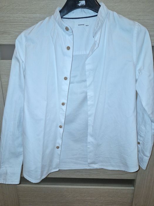 Koszula biała  reserved r 140 chłopięca