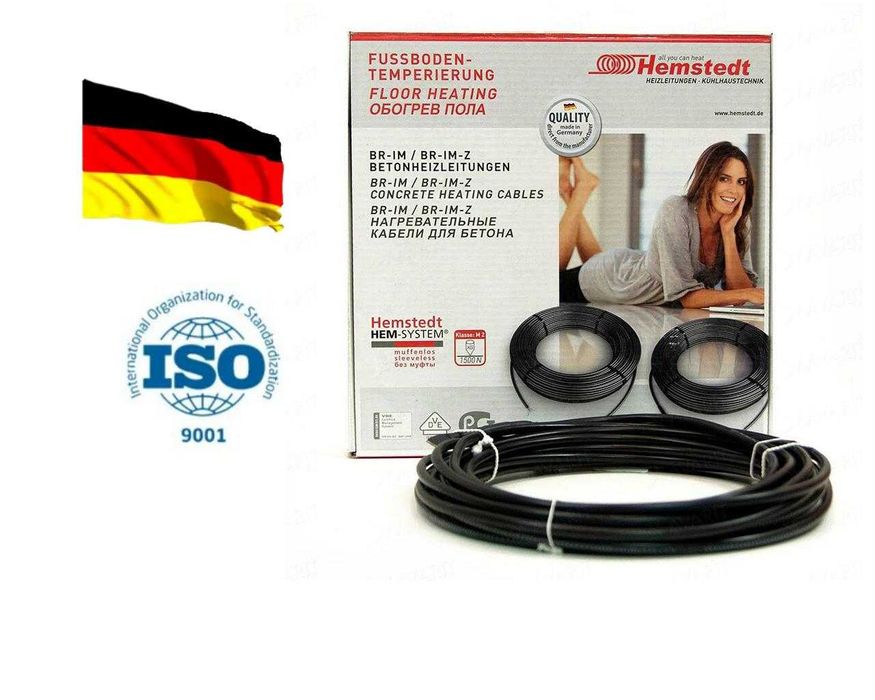 Греющий Двужильный кабель Nexans 7мм Норвегия, Европейские бренды