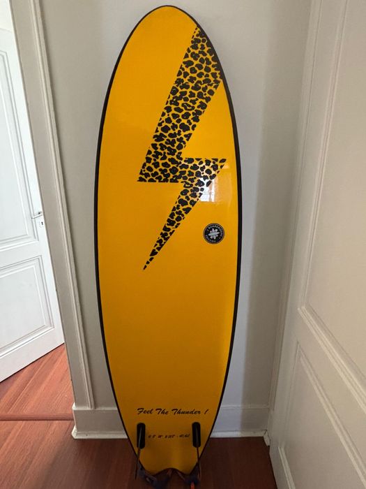 Prancha Surf Zeus 6’2” (40,4Lt) Softboard – Como Nova
