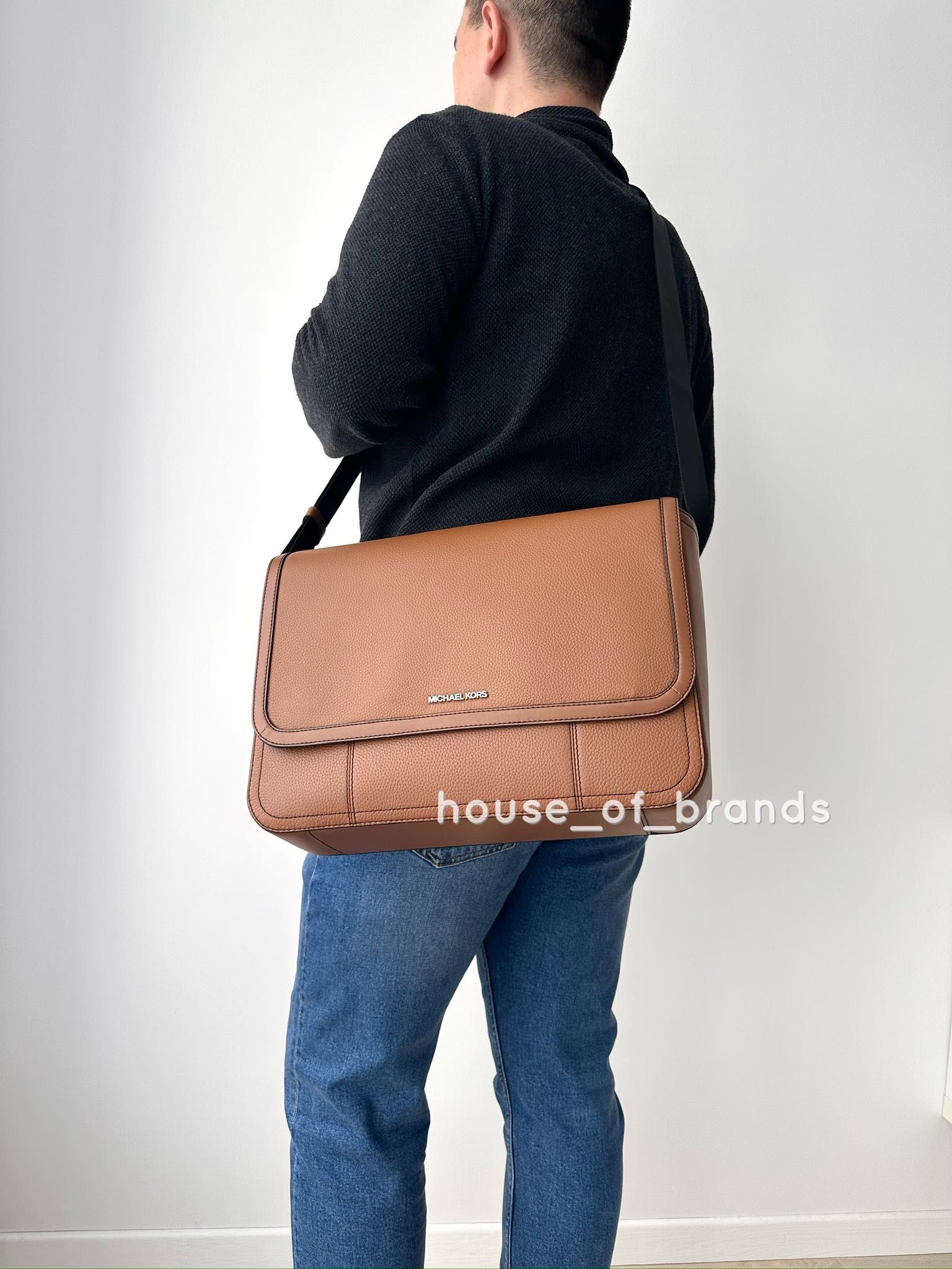 MICHAEL KORS Чоловіча сумочка для ноутбука мужская сумка кожаная