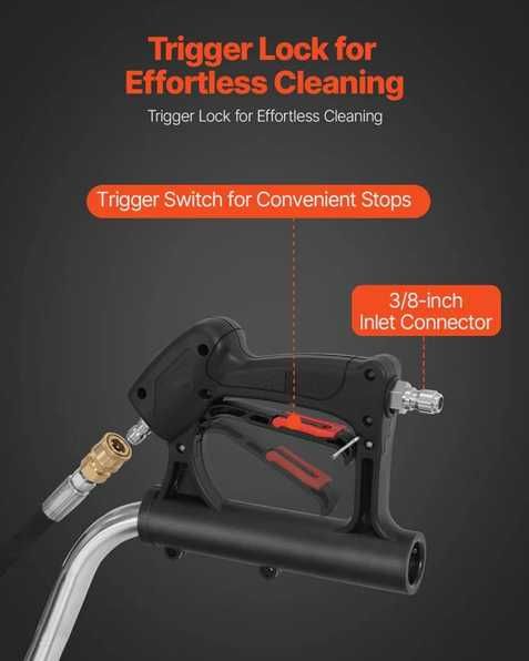 Limpador de superfícies para lavadora de alta pressão