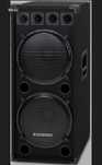 Basement DJ-2522 pokój imprezowy/DJ Box 1500 W
Wytrzymała obudowa z na