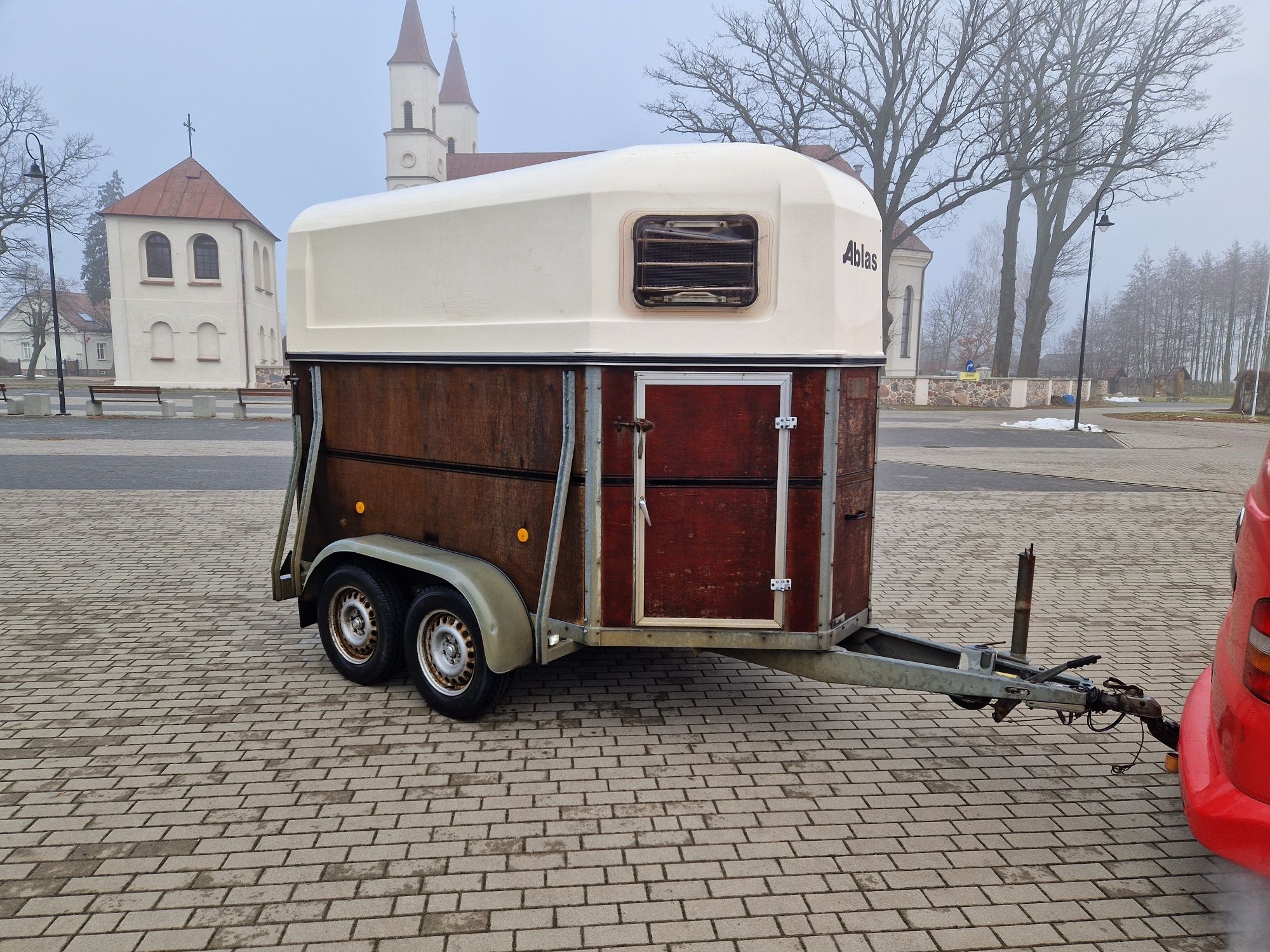 Przyczepa konna dla koni 2 konie Boeckmaan Idealna !!!