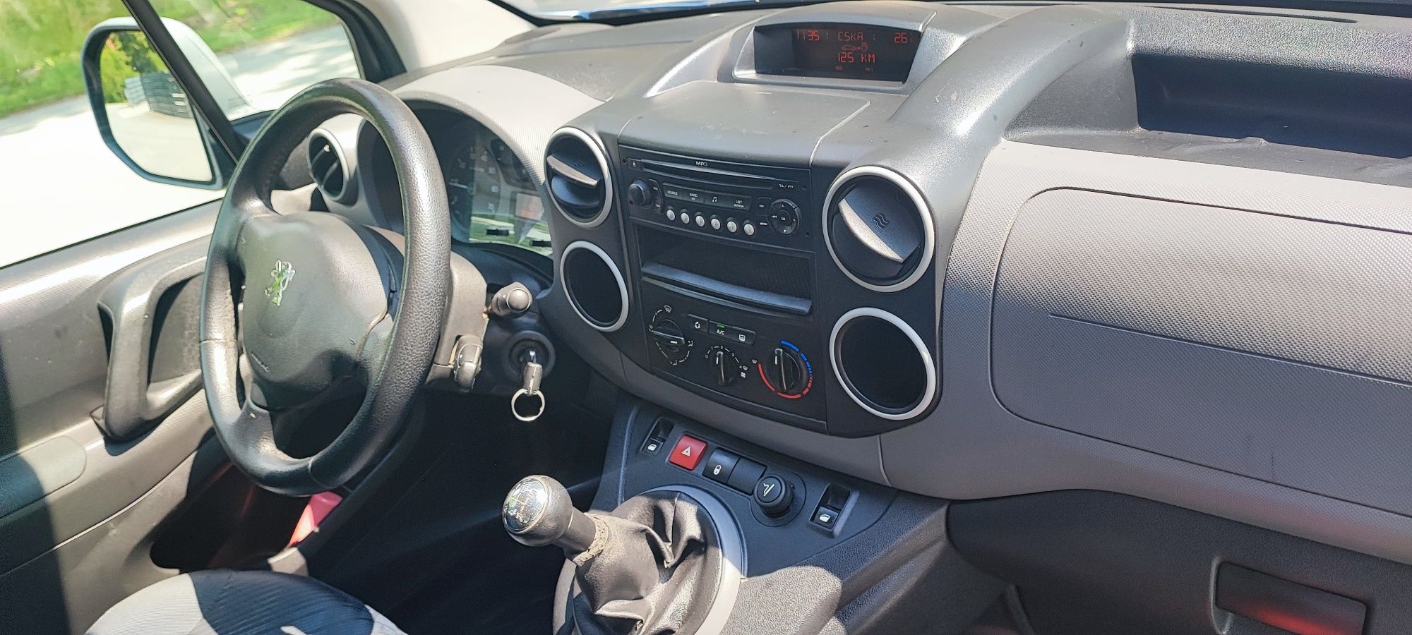 Peugeot Partner Tepee 1.6 Ben HAK 5 osobowy klima zamiana sprzedaż