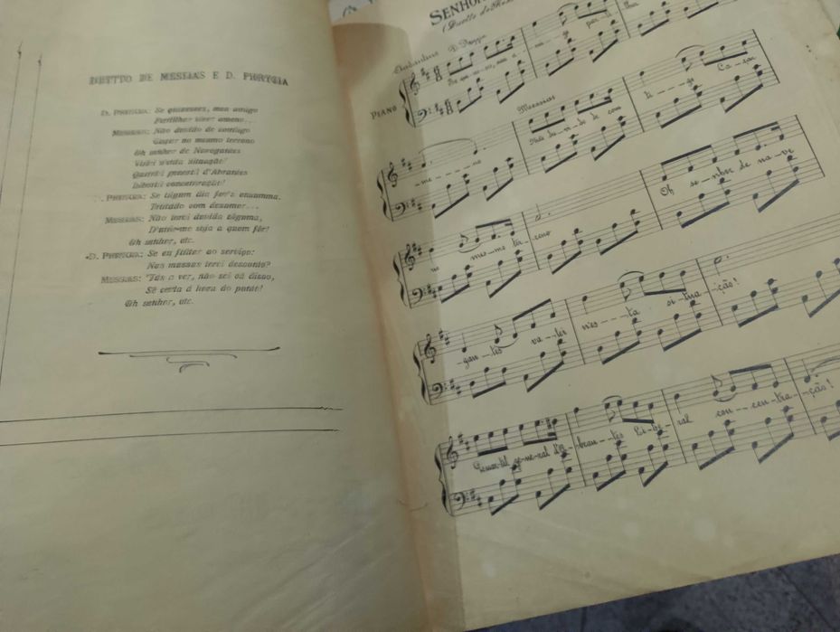 Partitura: Senhor de Navegantes "Favas contadas" - Andantino