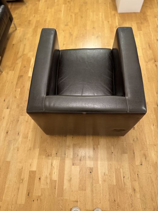 Fotel skórzany cubic