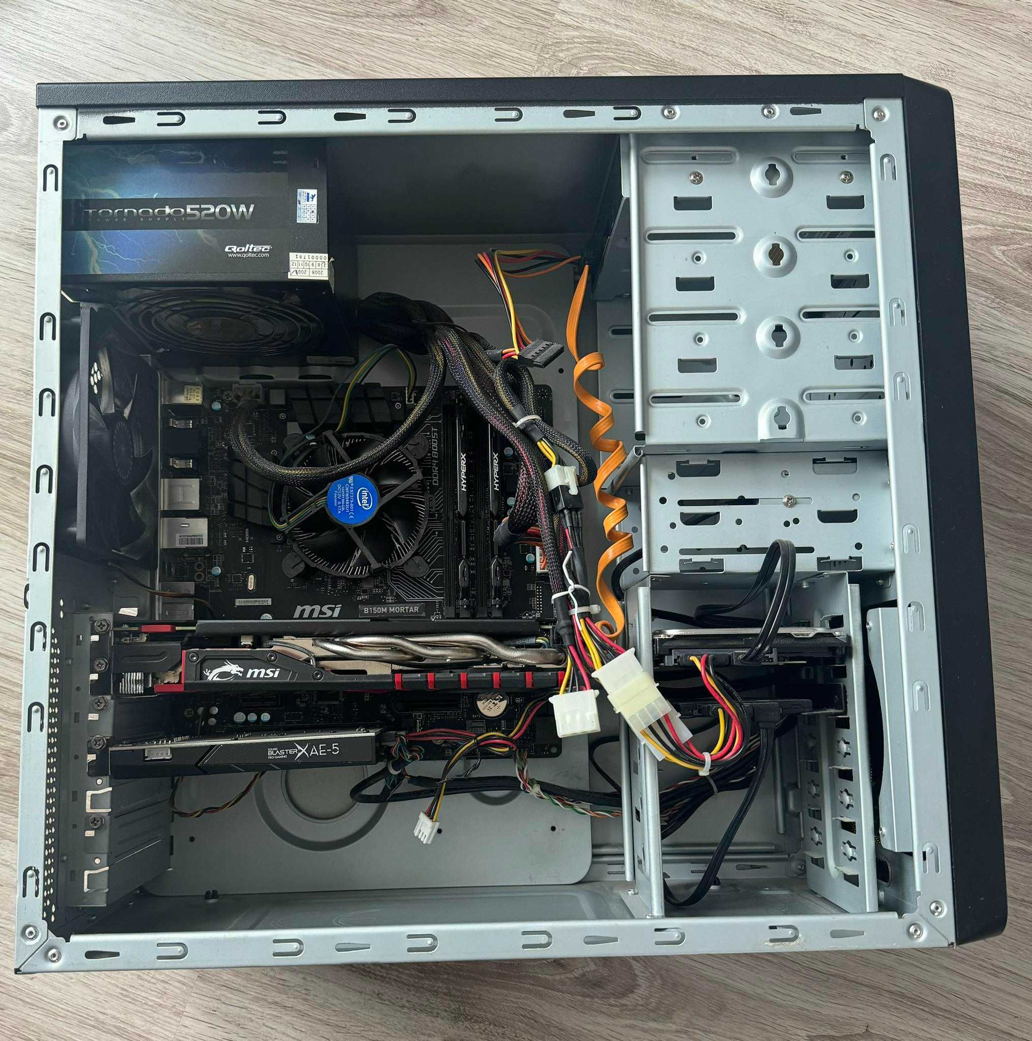 Komputer stacjonarny, Intel i5 6500 GTX 960 4GB, karta dzwiękowa