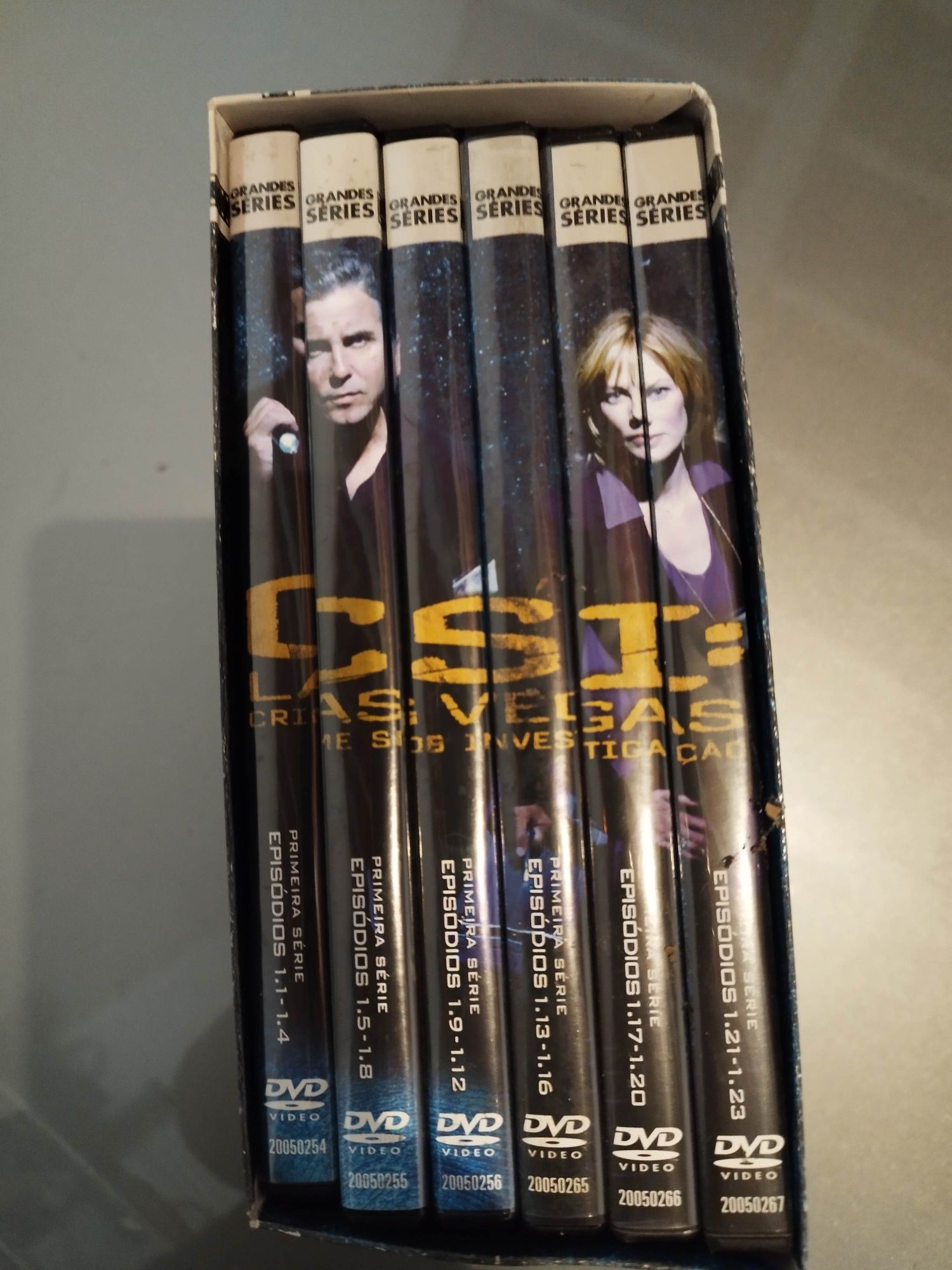 DVDs Serie CSI Las Vegas