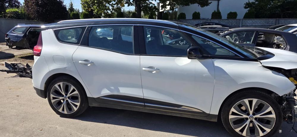 RENAULT SCENIC IV czarne lusterko prawe lewe asystent