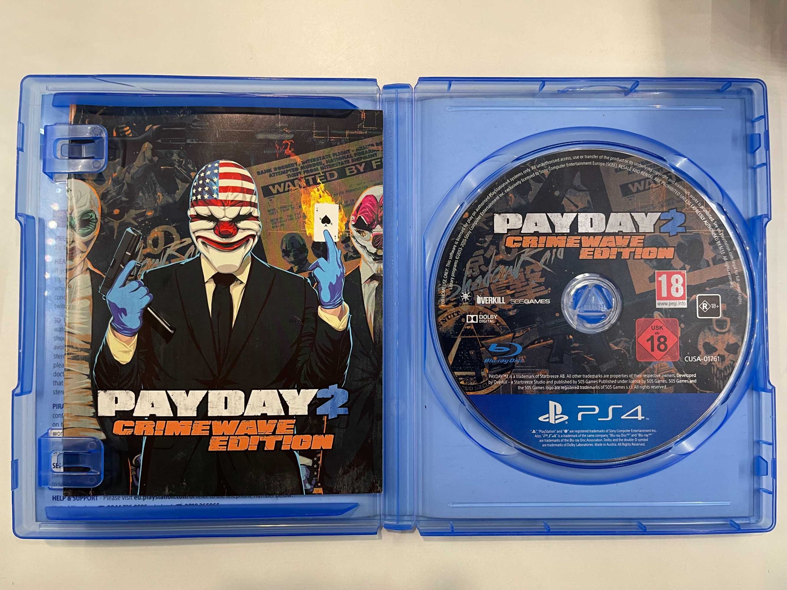 Payday 2 Crimewave Edition PS4