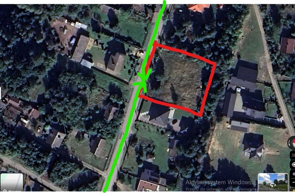 Dzierżawa działki 1500 m², Wincentów koło Pionek, ogrodzona z prądem