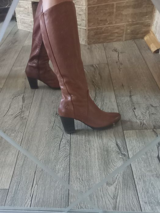 Marco Tozzi Шкіряні чоботи, сапоги, жіноче взуття 38 p