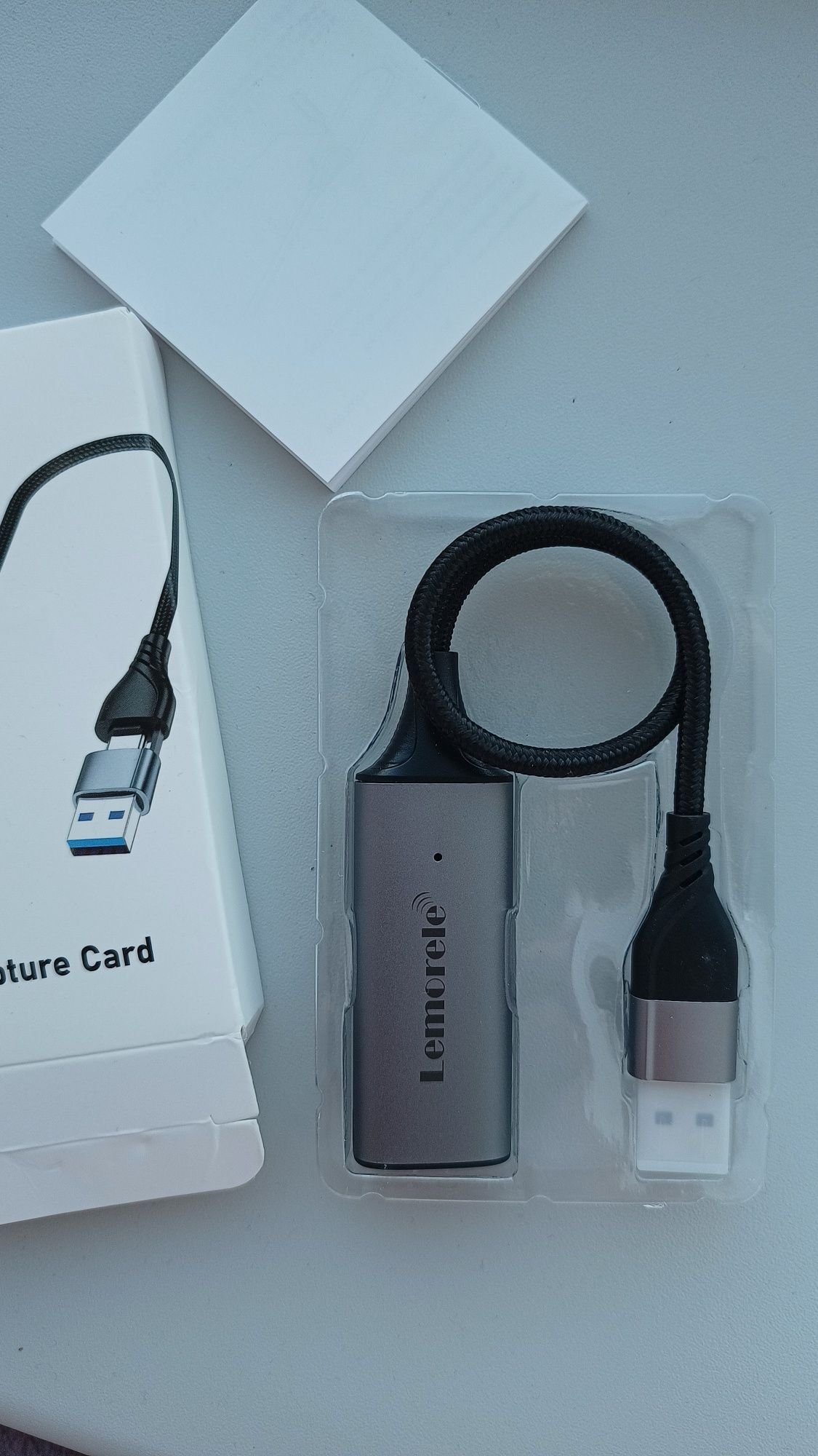 Karta przechwytywania video Lemorele USB A/C HDMI 1080P 60Hz