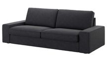 Ikea kivik pokrycie sofy 3 osobowej Hillared antracyt ciemnoszary