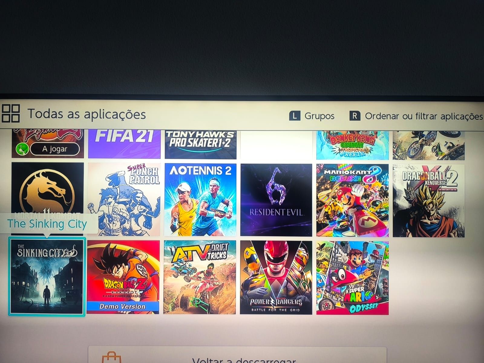 Vendo Switch 1 c Jogos