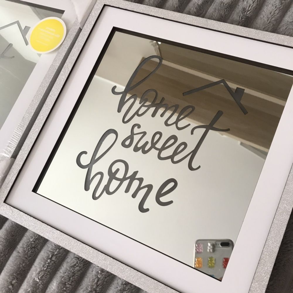 Dwa NOWE obrazki podświetlane lustrzane z Home&You - okazja, tanio!!