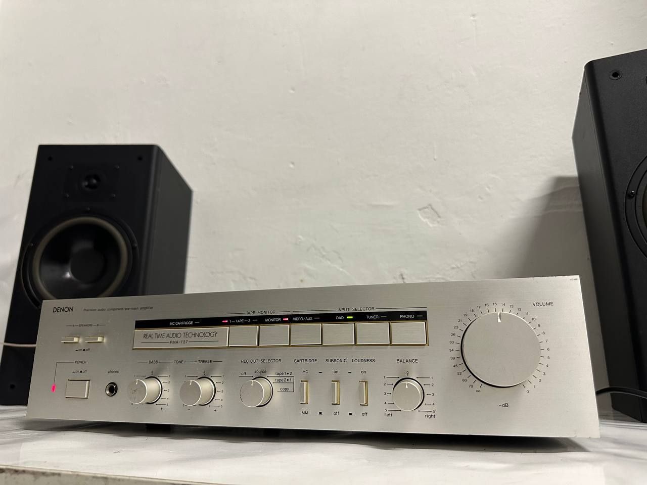 Wzmacniacz stereo Denon PMA -737, 2*65 Watt,.