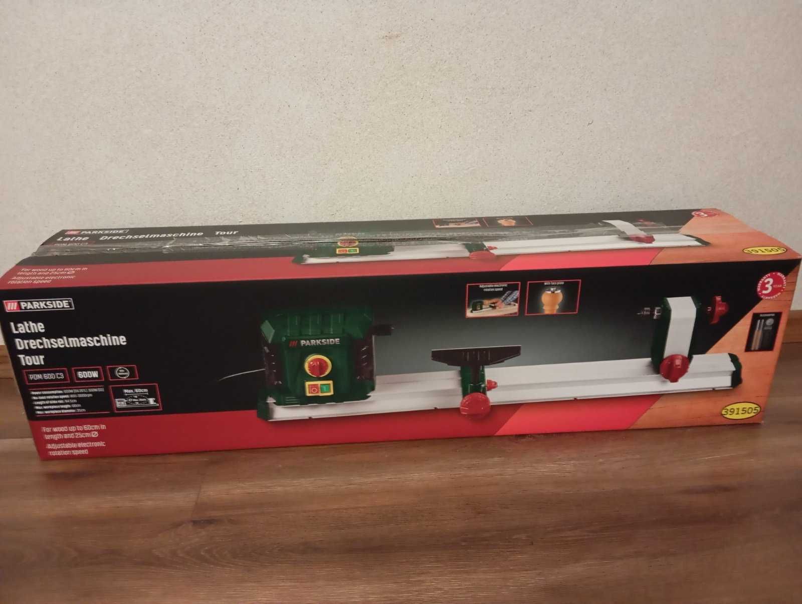 Токарний верстат по дереву  Parkside PDM 600 C3