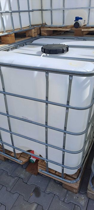 Zbiornik Zbiorniki 1000L Mauzer IBC DPPL RSM Paliwo Woda Deszczówka