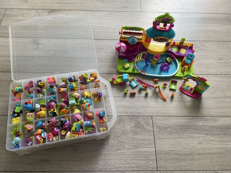 Moji pops figurki + orgaznizer + zestaw