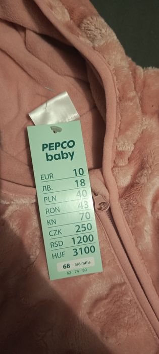 Ubranko dziewczęce misiek