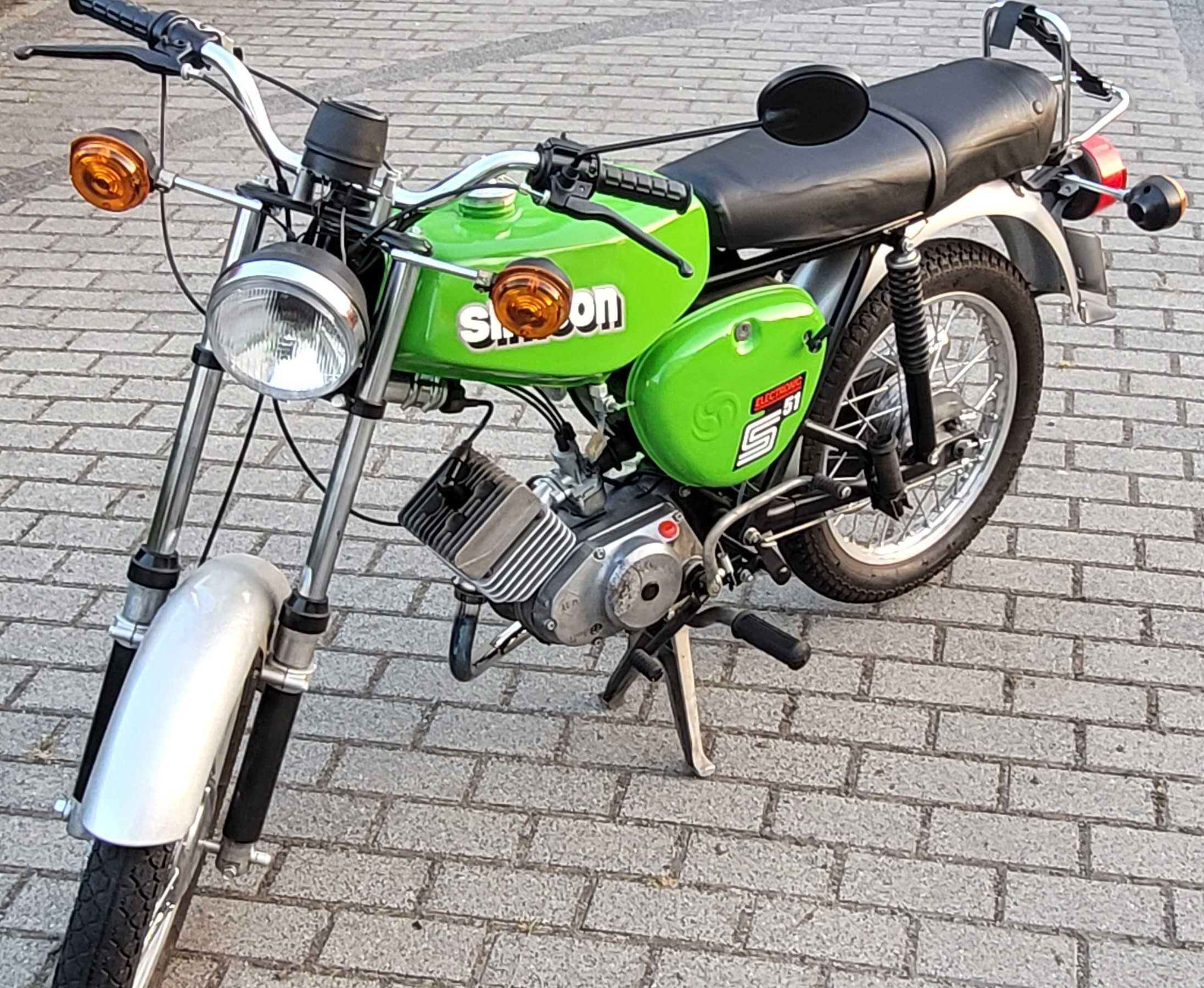 Simson S51 zarejestrowany, ubezpieczony, po przeglądzie, 4bieg. 150km