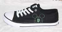 disney mickey mouse myszka miki czarne trampki 40 39 sneakersy białe