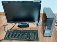 Komputer Dell Optiplex 9020, monitor Ilyama, klawiatura