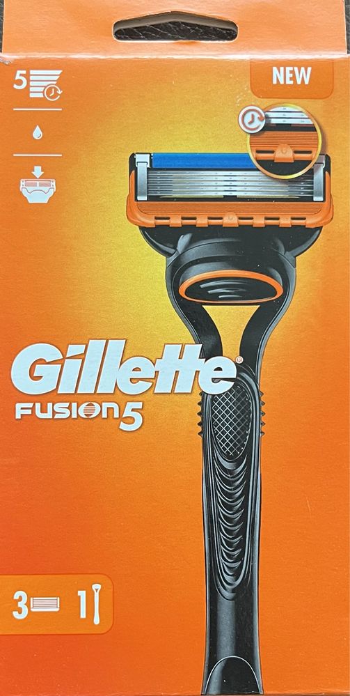 GILLETTE Fusion 5 zestaw 3+1