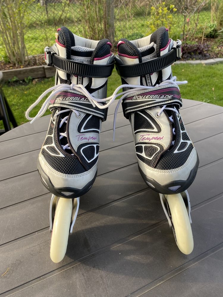 Rollerblade Tempest 100W r. 40,5 rolki do jazdy szybkiej