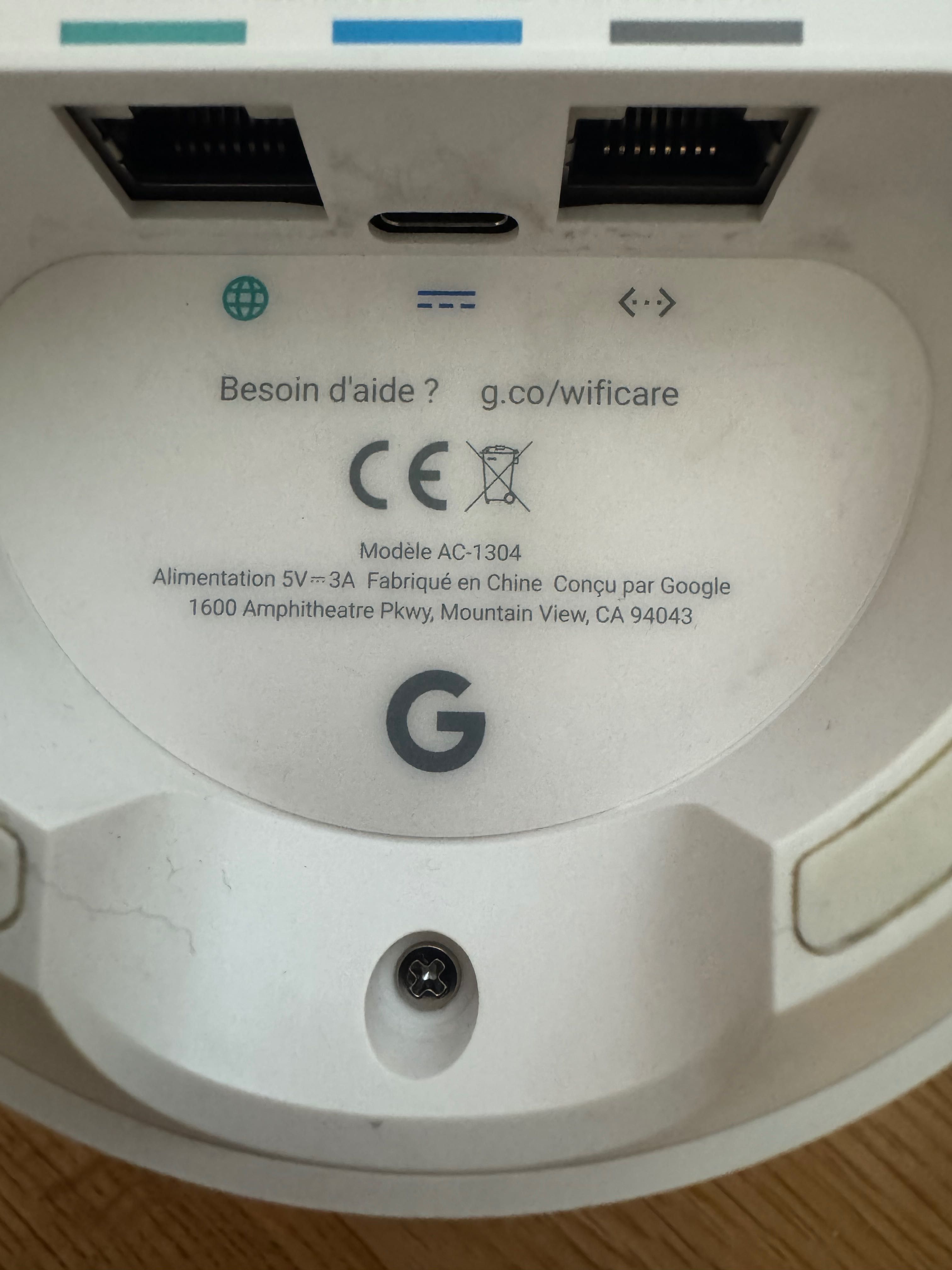 Google WiFi mesh system AC-1304 2szt