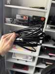 Kabel Ethernet CAT 7 czarny, oplot, długi, ekranowany i wytrzymały
