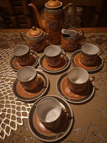 Serwis kawowy porcelana japońska