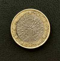 1 euro 1999 R F (Франція, рідкісна монета)