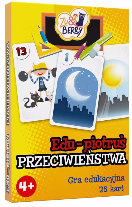 Karty Edu Piotruś / Przeciwieństwa. Muduko. Nowy Produkt