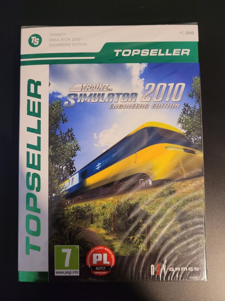 Trainz Simulator 2010 Engineers Edition - Gra PC - Folia, nierozpak.