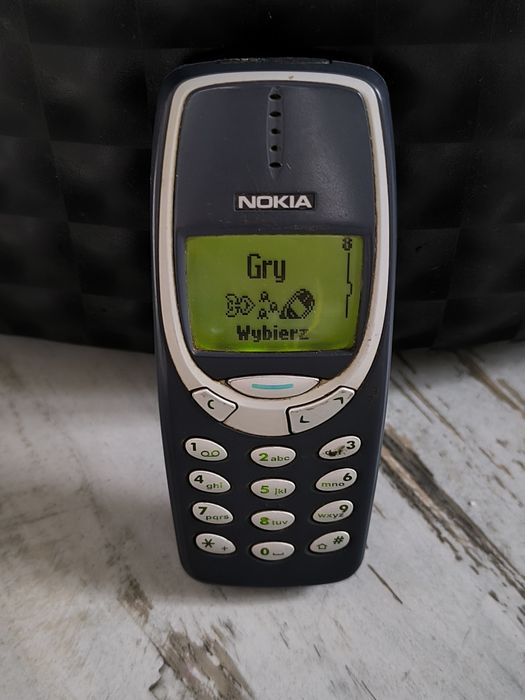 Nokia 3310 PL menu z ładowarką