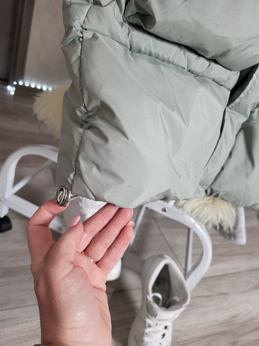 стильний, об'ємний пуфер,пальто,подовжена куртка оверсайз  унісекс