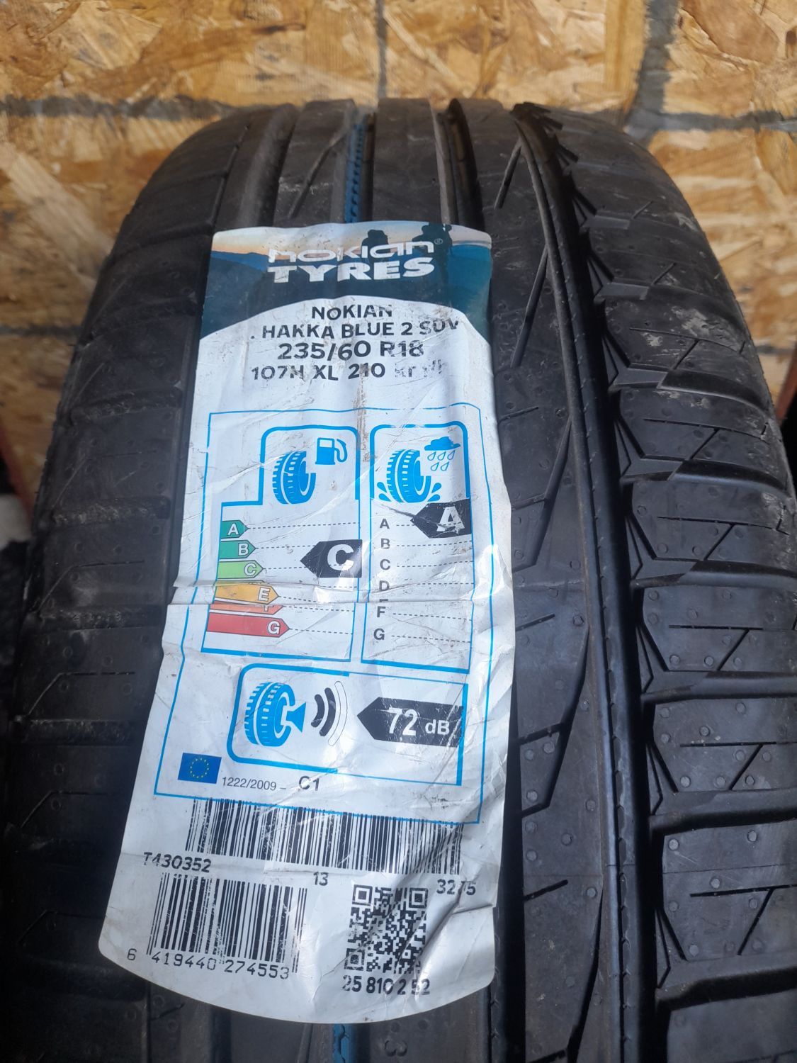 Шини Nokian Hakka Blue 2 SUV 235/60 R18 107H XL