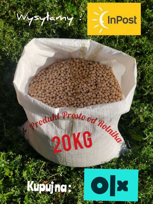 Groch opakowanie 20kg wysyłka natychmiast Inpost Na Pyszną Grochówkę
