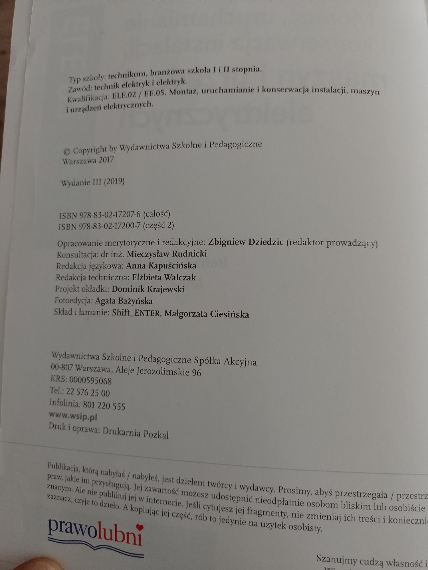 Eksploatacja maszyn i urządzeń Technikum
