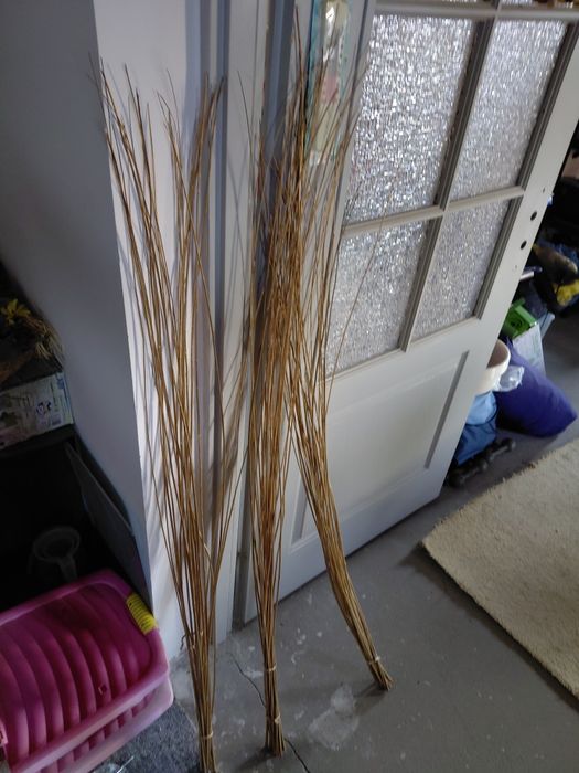 Złote gałązki dekoracyjne trzy pęczki 1,50 m